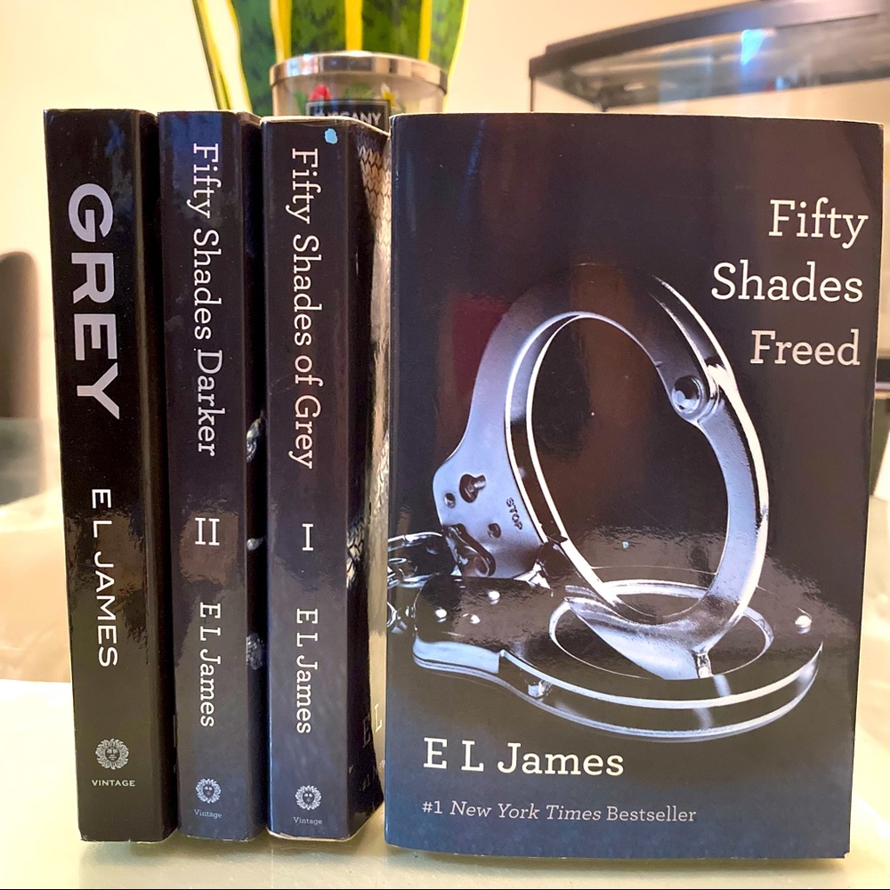 Fifty Shades of Grey (Set of 4) Books